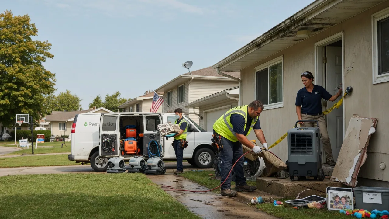 Water Damage Restoration in Rosholt, WI near me